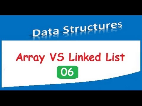Data Structures - array vs linked list - YouTube