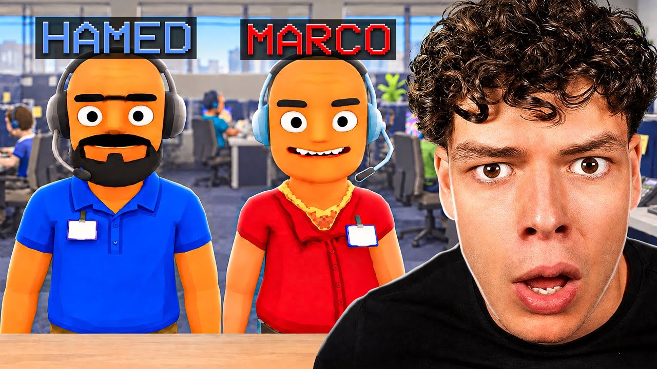 Wir Scammen im neuen Büro… (mit Hamed)