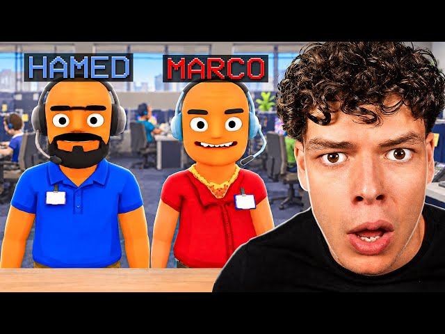 Wir Scammen im neuen Büro… (mit Hamed)