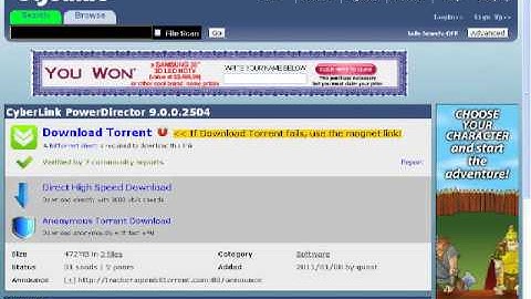 Full Version of Cyberlink PowerDirector 9