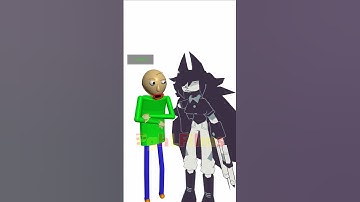 [ALT] Baldi and Miss Circle Interaction, but with extra keyframes. #baldi #fundamentalpapereducation