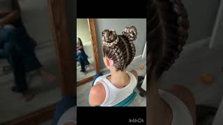 Gymnastics Hairstyels you might need !💞 #Gymnastics #gymnast #preppy #Cute #hairstyle #subscribe