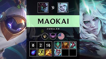Maokai Jungle vs Viego - NA Master Patch 25.19