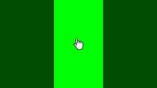 Click Green Screen | 3 Retro Pixel Cursor Animations