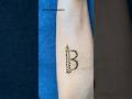 Subscriber demand “B” Letter tatto design #mehndi #henna #tattoo #subscribers