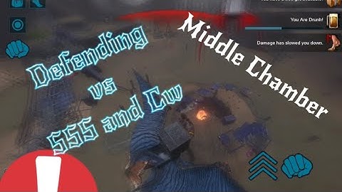 Ark Mobile//DEFENDING AND WIPING FOB FROM CW SSS//Middle Chamber Official PvP