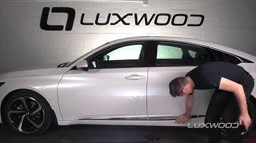 Honda Accord 2018 - Chrome Rocker Trim - Installation Tutorial - Luxwood