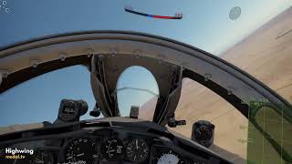 F-104S gets lucky in a fight with an F-5C | War Thunder