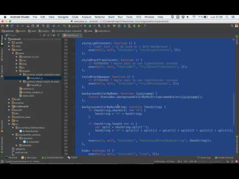 Cordova Plugins StatusBar