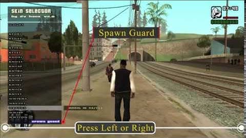 Download GTA San Andreas Skin Selector V2.0 Mod For PC