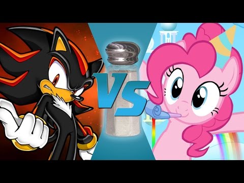 Shadow Vs Pinkie Pie Sonic The Hedgehog Vs My Little Pony Salt - smash bros universal pinkie pie roblox