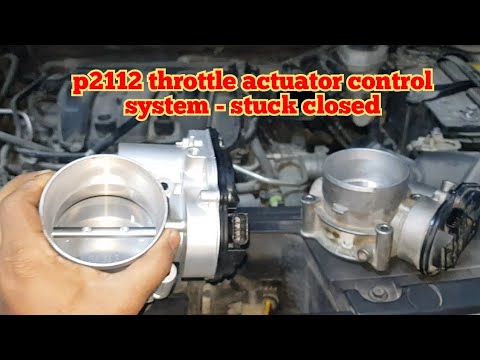 p2112 throttle actuator control system - stuck closed