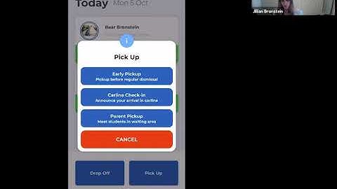 Contactless Arrival and Dismissal