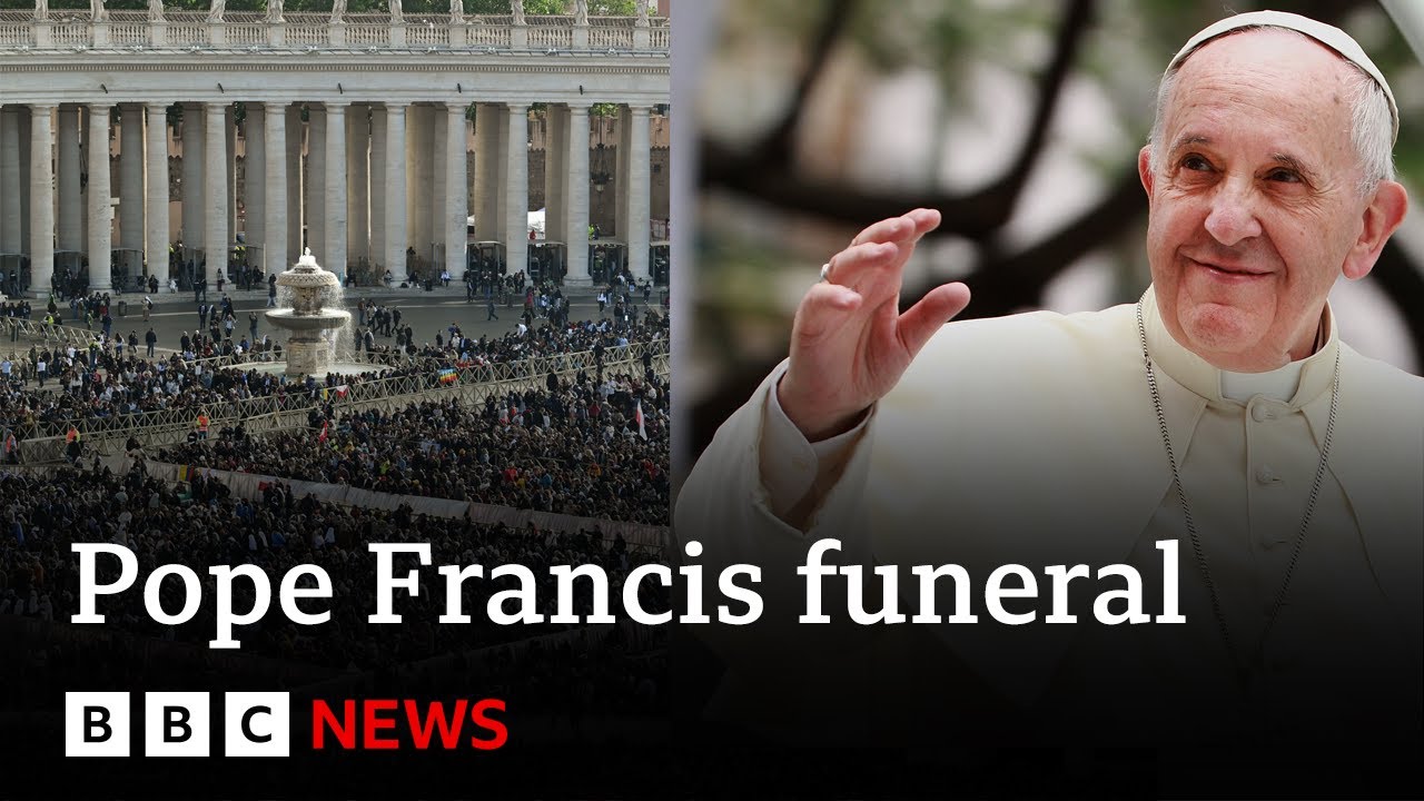 LIVE: Pope Francis' Funeral in the Vatican begins | BBC News