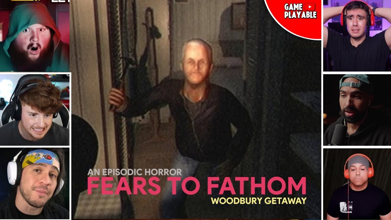 YouTubers React to The Stressful Ending of Woodbury Getaway | Fears to Fathom Episode 5