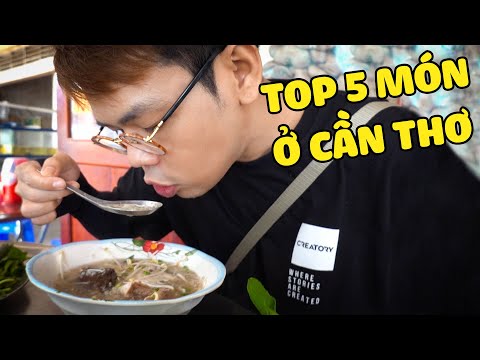 TOP 5 MÓN NÊN ĂN THỬ Ở CẦN THƠ (Oops Banana) | Mua đặc sản 3 miền