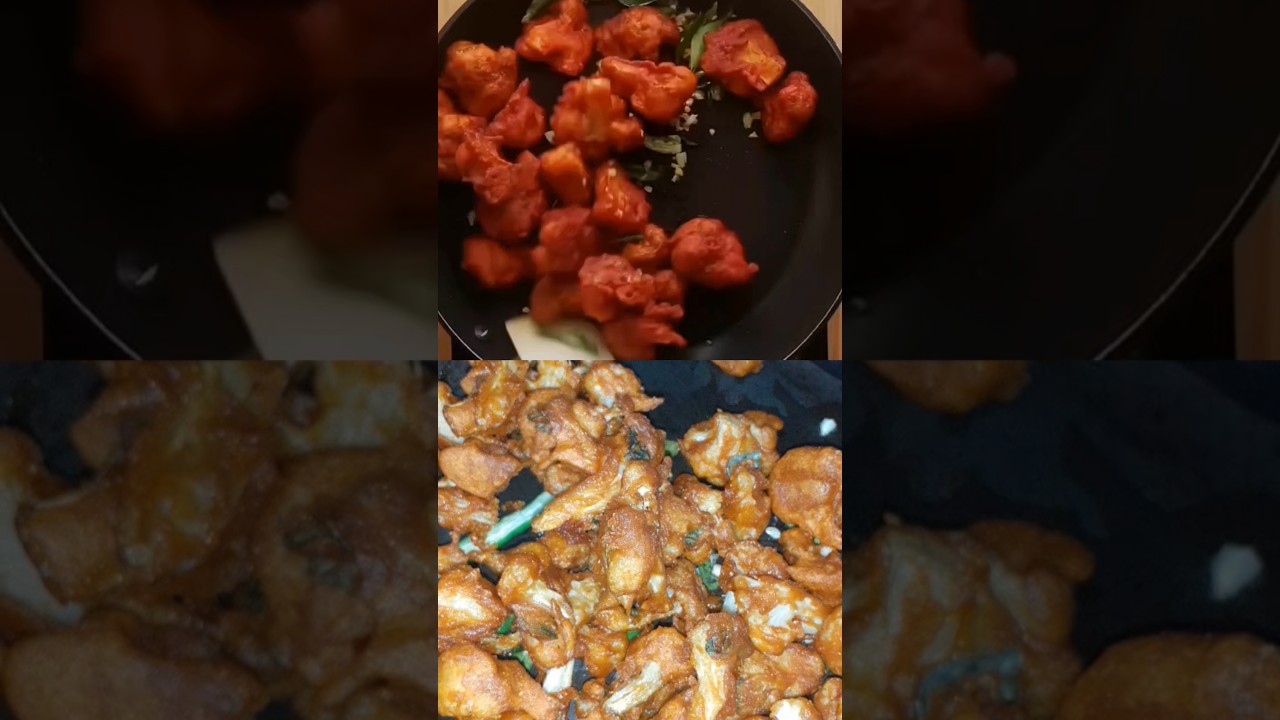 Quick and Easy Crunchy Gobi Fry in 10 Minutes #food #10minuterecipe #gobifry