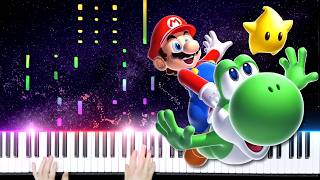 Gusty Garden Galaxy - Super Mario Galaxy Piano Cover