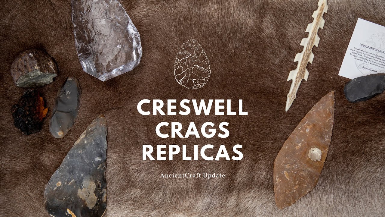 Making Prehistoric Replicas for the Creswell Crags Shop