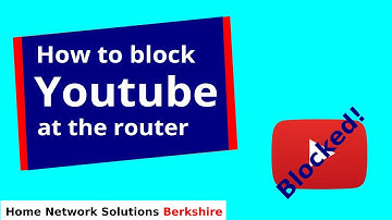 Hoe YouTube op de router te blokkeren (URL-filtering)