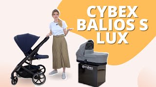 Обзор коляски Cybex Balios S Lux: прогулочная коляска, коляска 2в1 и 3в1 - с автокреслом 0+