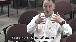 Milford Finance Committee March 13, 2013