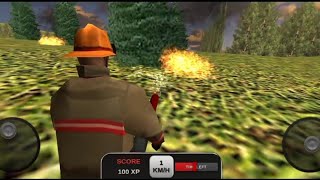Firefighter Simulator 3D | Countryside (Forest Danger) - E-One Cyclone screenshot 1