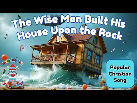 The Wise Man Built His House Upon the Rock | Bible Song for Kids (Matthew 7:24–27)