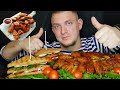 Мукбанг | Упал в обморок, сотрясение | Куриные крылышки с картошечкой #обжор #mukbang #chicken