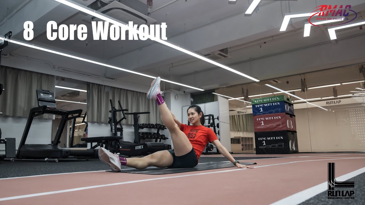 8組跑步專項核心肌群訓練  Crystal