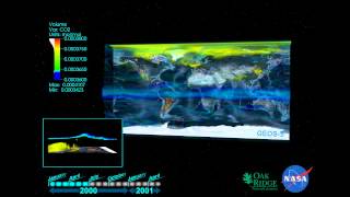 NASA GEOS-5 : Evolving Atmospheric CO2 Concentration