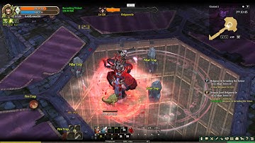 Tree Of Savior - Last Boss Mage Tower 5F : Helgascrele ( BarbarianC2)