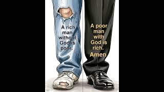 #TrueRiches #GodFirst #SpiritualWealth #FaithOverMoney #RichInChrist #GodIsEverything #EternalValue