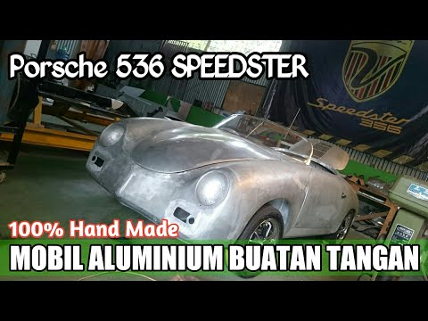 Mobil ALUMINIUM buatan TANGAN | Porsche 356 speedster | #classichansroom #modelomotor