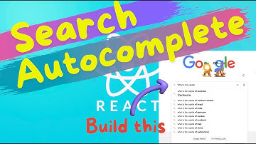Autocomplete Search Bar (Amazon, Ola) - Machine Coding Interview using React
