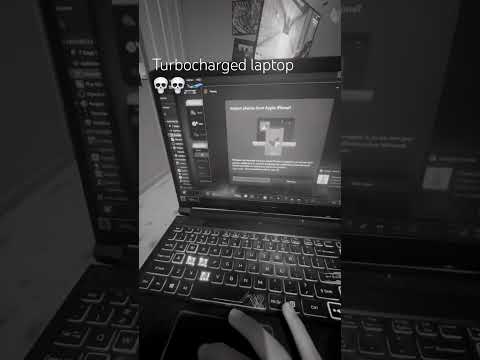 Turbocharged laptop 💀💀 #turbo #wtf #laptop