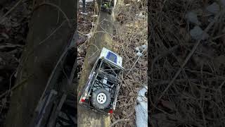 1/10th scale RC crawling with Scx10 early bronco ! First group event #rccar #rccrawler #axial