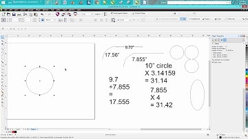 Corel Draw Tips & Tricks Circumference of a Circle and more