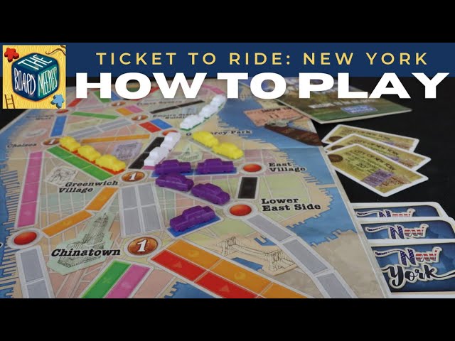 Ticket to Ride: New York, uma versão compacta e disputada