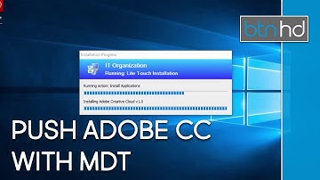 Deploy Adobe CC with MDT 2013