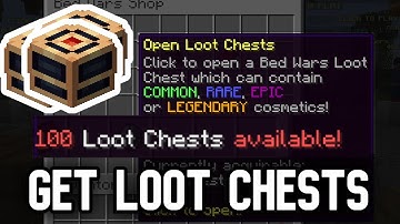 How To Get Loot Chests In Hypixel