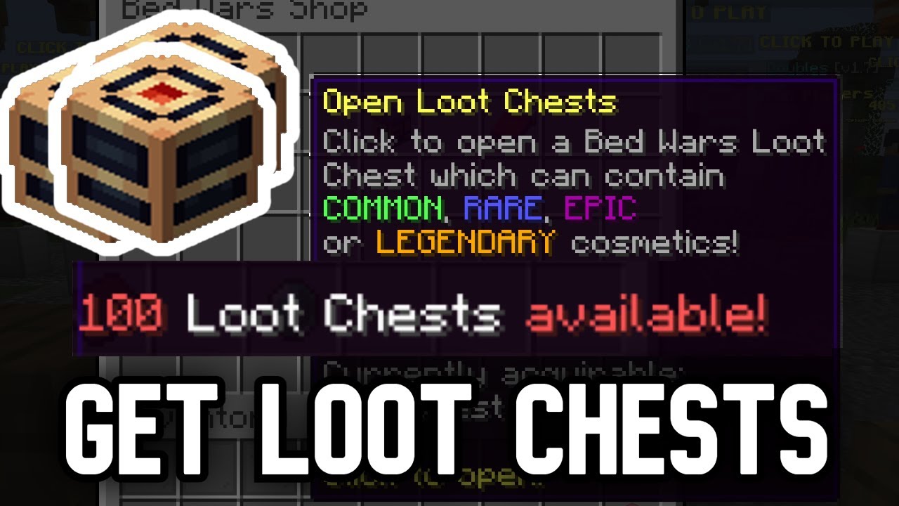 How To Get Loot Chests In Hypixel YouTube