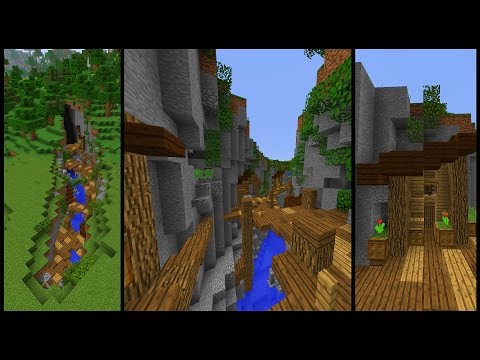 Transforming a Minecraft Cave into a iHousei Doovi