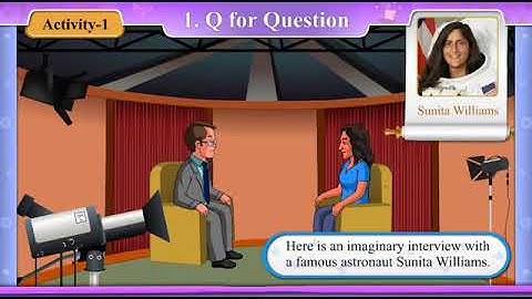 STD-8 SEM-1 ENGLISH ACTIVITY-1  Q for Questions