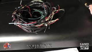 willys jeep how to: wiring harness part 1 - introduction