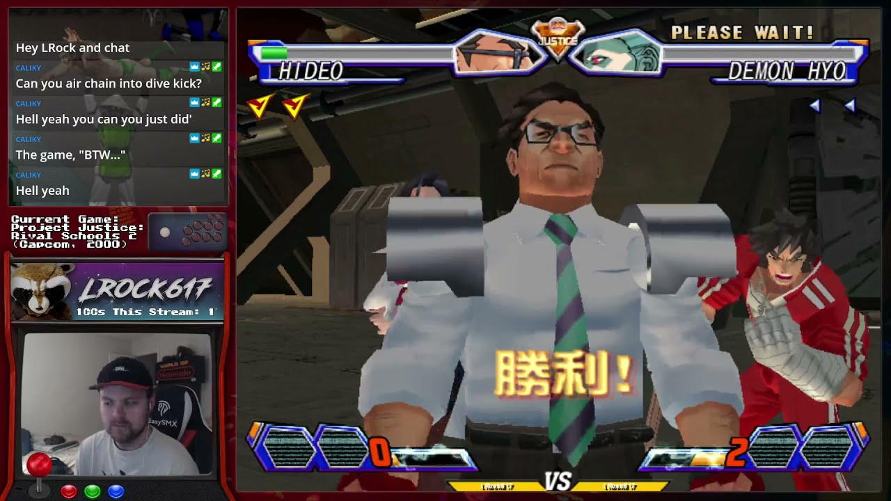 Arcade 1CC #72: Project Justice - Justice HS/Story Mode (FLYCAST) - Default Settings