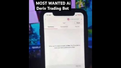 ‼️Deriv Most Wanted Ai Trading Bot 2025 || Never Lost Robot ‼️