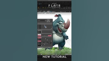 Master the global style attributes in Flair for Maya #stylizedcharacter #tutorial #maya #flair