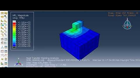 Birth and death of the element to simulate welding in abaqus  # additive manufacturing simulation
