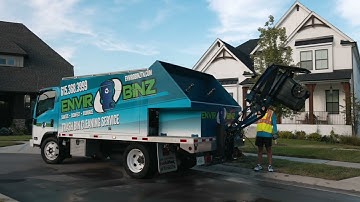 Envirobinz Trash Bin Cleaning Process